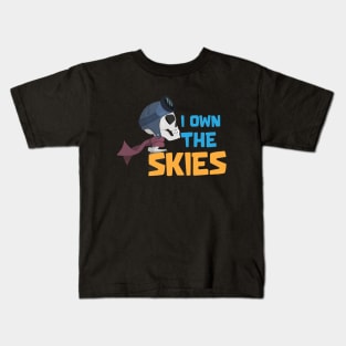 I own skies Kids T-Shirt